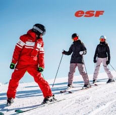 École du ski français (ESF French Ski School) skiing lessons