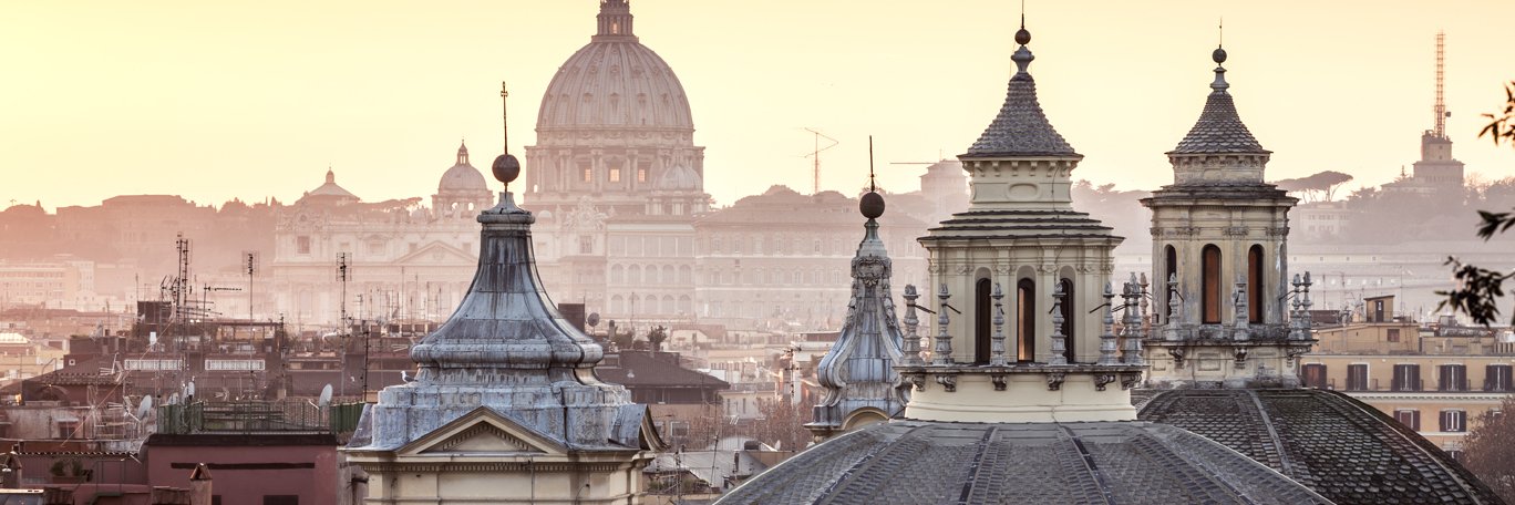 Panoramisch uitzicht Rome