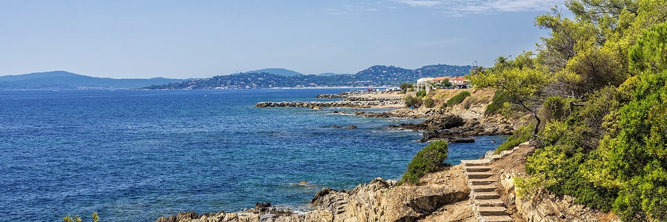 Panoramisch uitzicht Baie de Saint-Tropez - Les Issambres