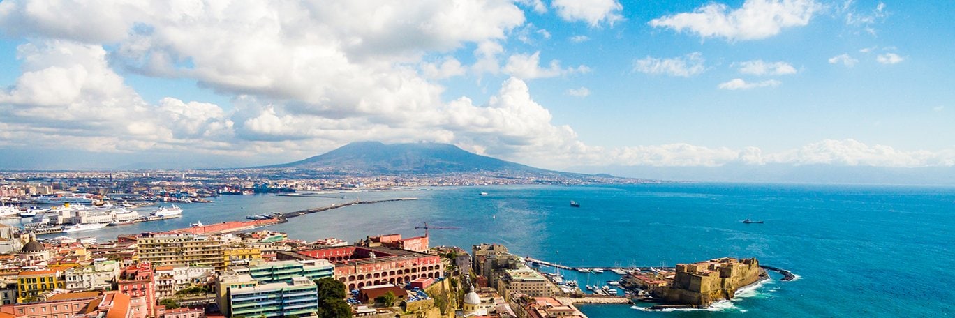 Panoramaaufnahme Neapel