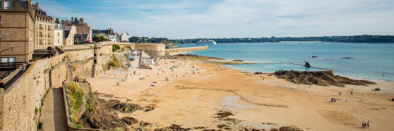 Panoramaaufnahme Saint-Malo