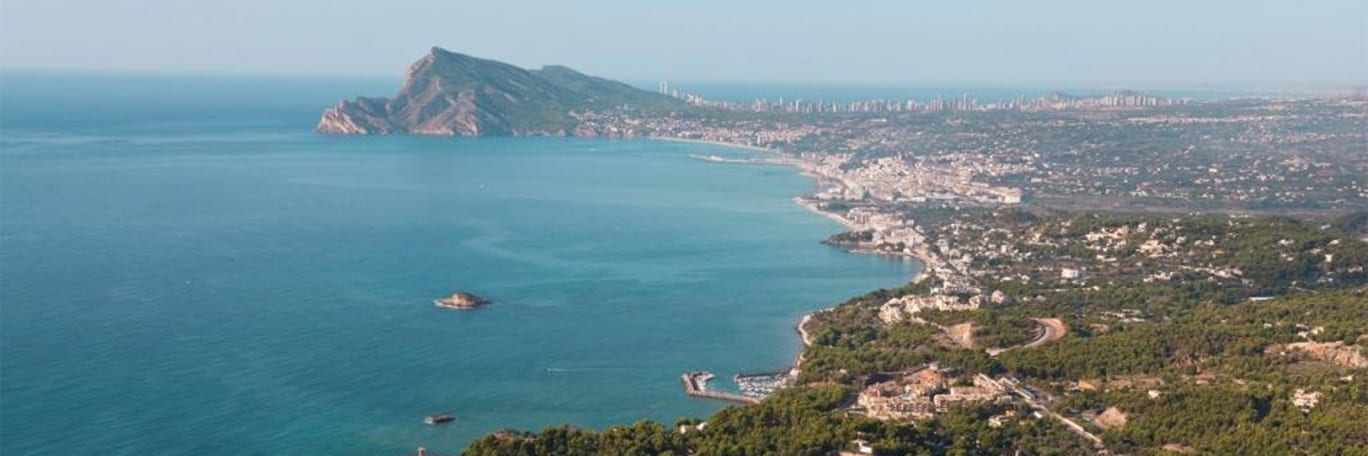 Panoramaaufnahme Altea
