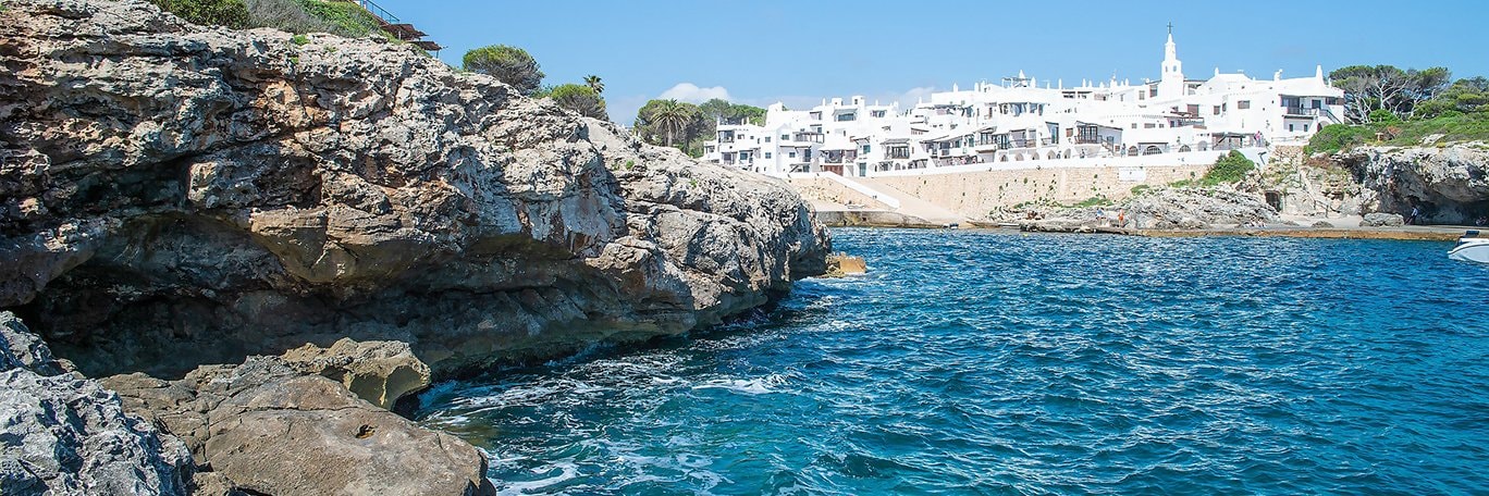Panoramisch uitzicht Menorca
