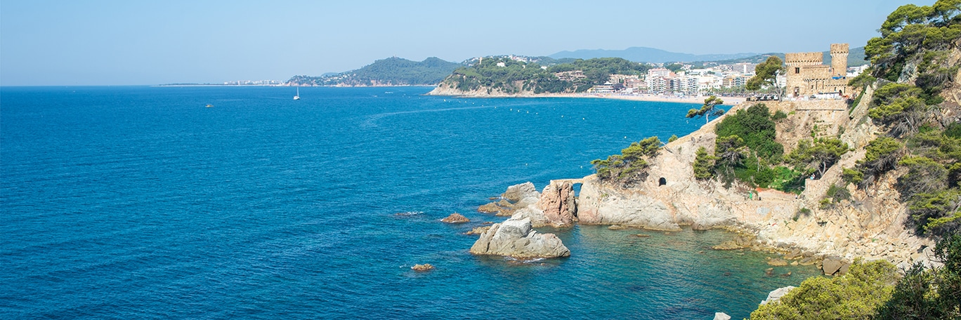 Vista panorámica Costa Brava