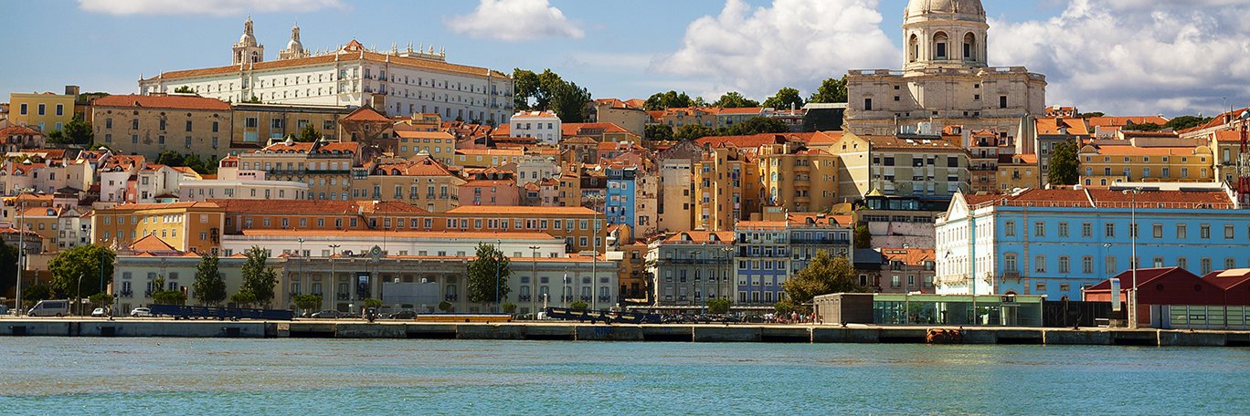 Panoramisch uitzicht Lisbonne