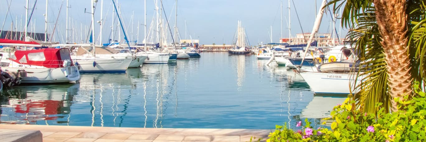 Panoramic visual Santa Pola