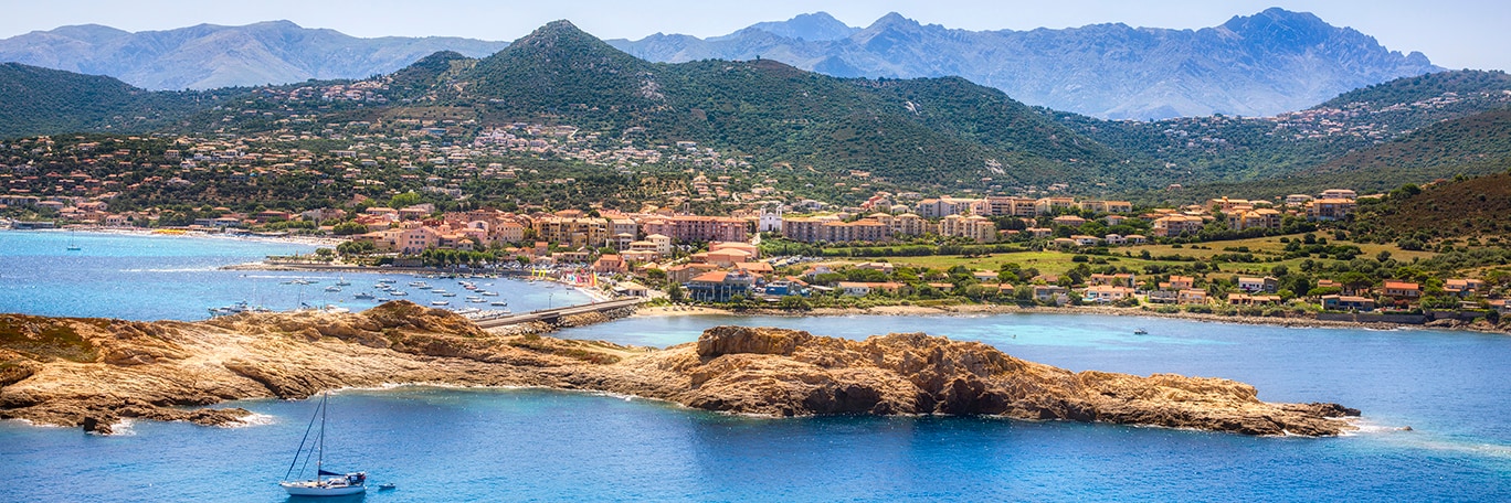 Visuel panoramique L'Île-Rousse