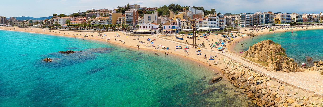 Visuel panoramique Blanes