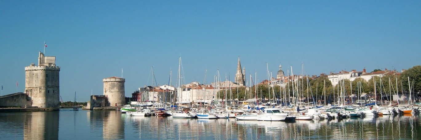 Panoramisch uitzicht La Rochelle