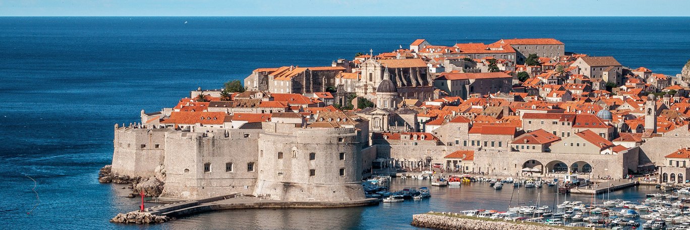 Panoramisch uitzicht Dubrovnik