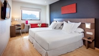 slaapkamer Hotel Granada